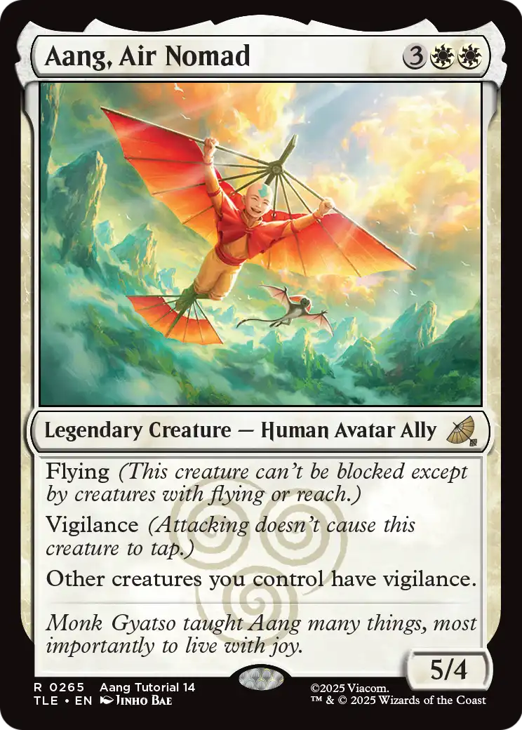 Aang, Air Nomad