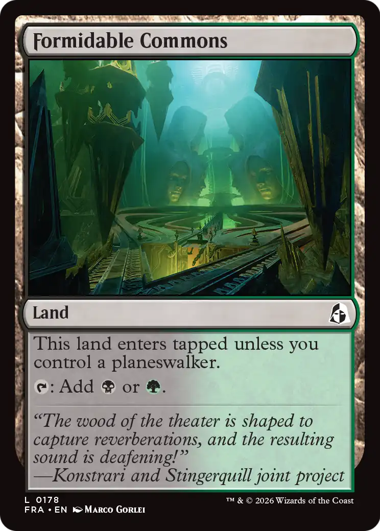 Formidable Commons
