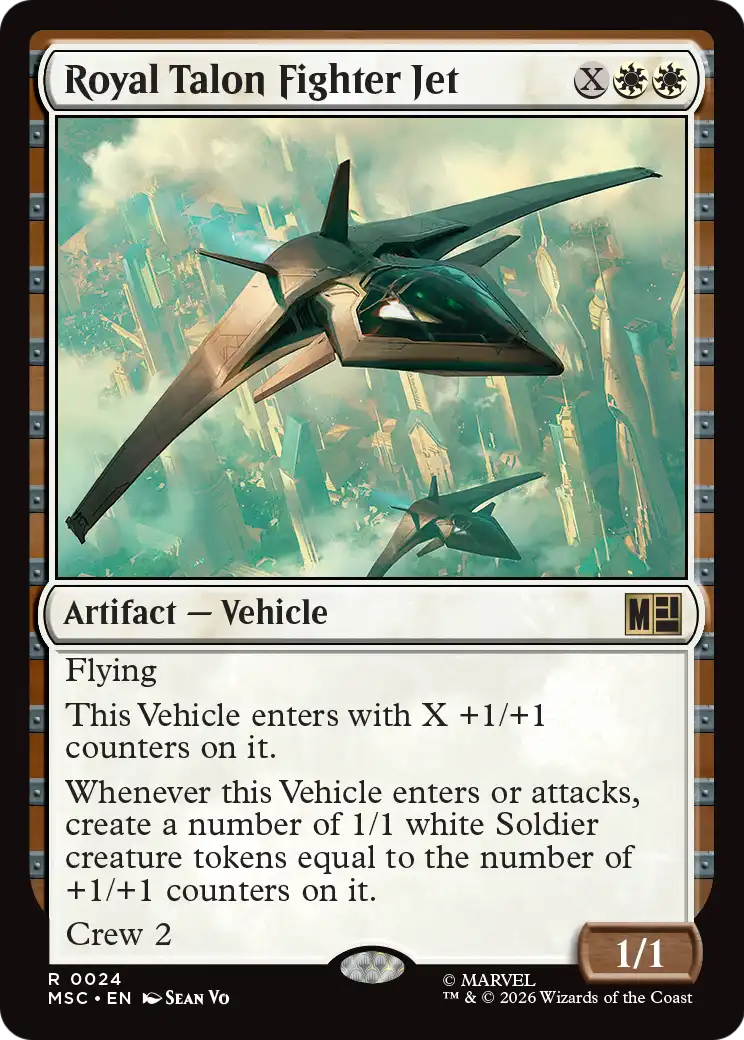 Royal Talon Fighter Jet