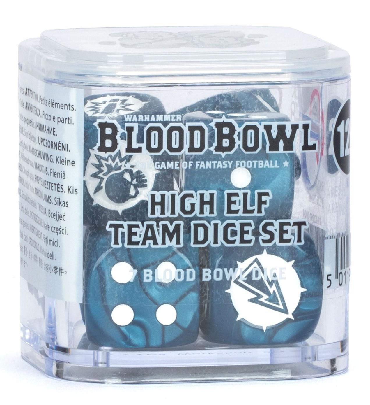 BLOOD BOWL: HIGH ELF TEAM DICE SET