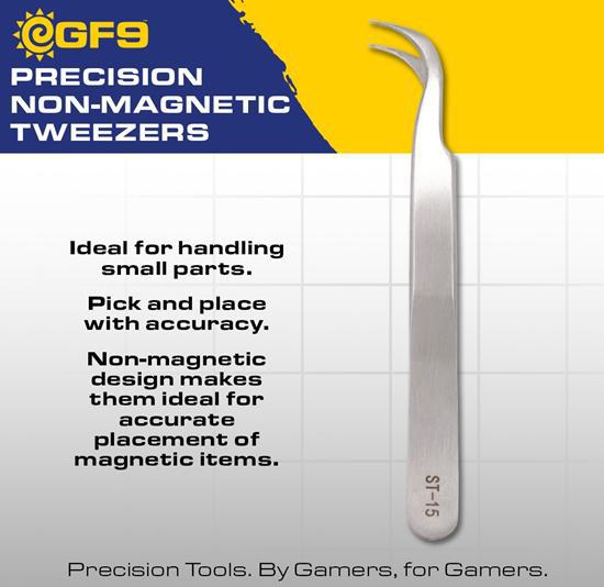 Precision Non-Magnetic Tweezers