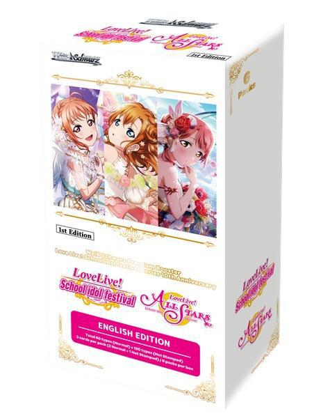 Weiss Schwarz: Love Live! School Idol Festival 10th Anniversary: Booster Display