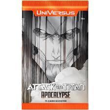 UniVersus CCG:  Attack on Titan Apocalypse Booster Pack