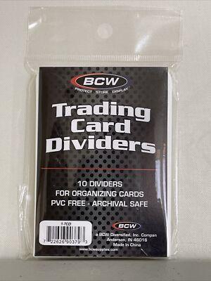 BCW Trading Card Dividers