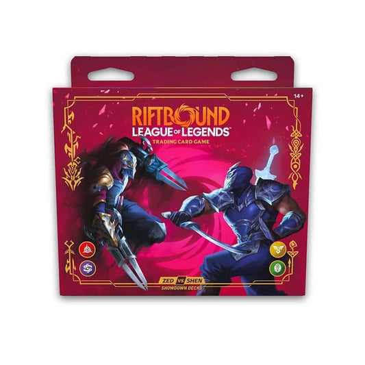 Riftbound Vendetta Showdown Decks Zed vs Shen