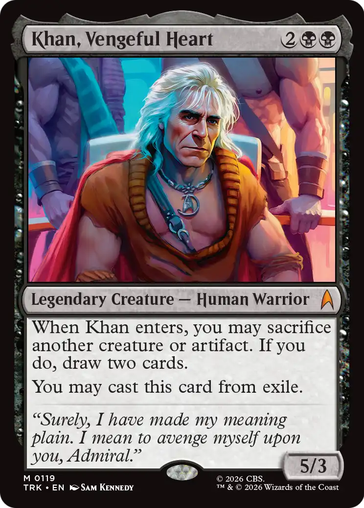 Khan, Vengeful Heart