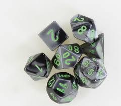 7 Die Mini Gemini Polyhedral set