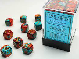 36 Count D6 Gemini Chessex Dice Set