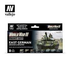 WW3 East German Armor Paint Set