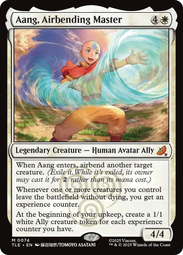 Aang, Airbending Master