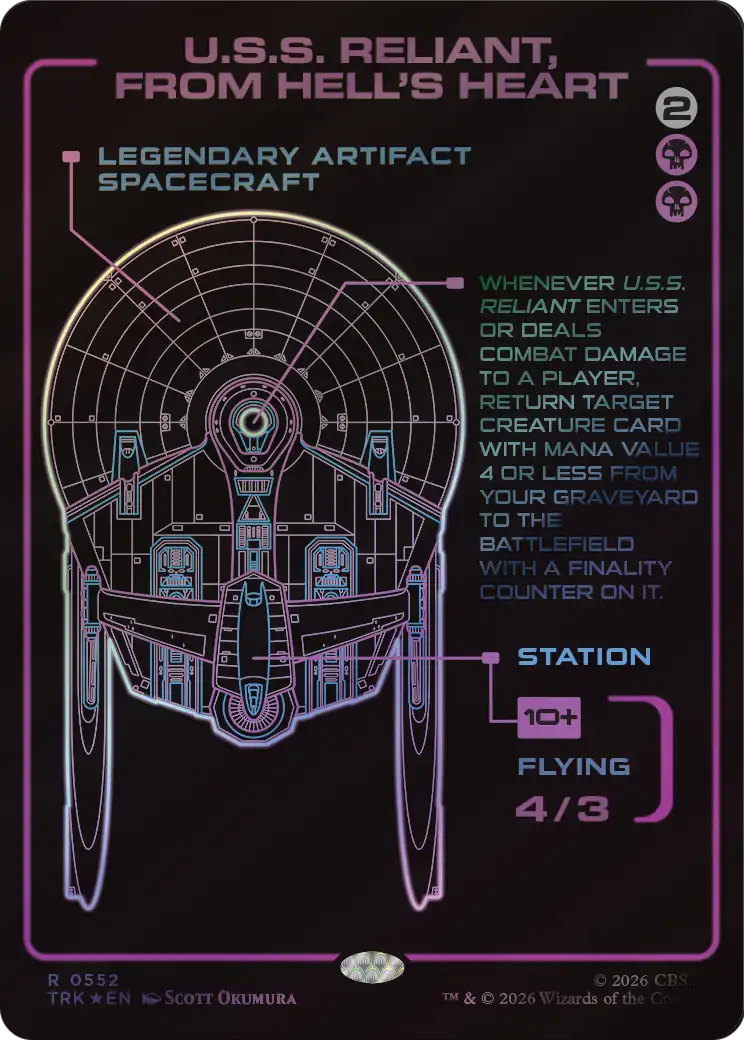 U.S.S. Reliant, From Hell's Heart