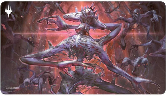 Playmat: MTG- Duskmourn- Mythic Cycle Black - Overlord of the Balemurk