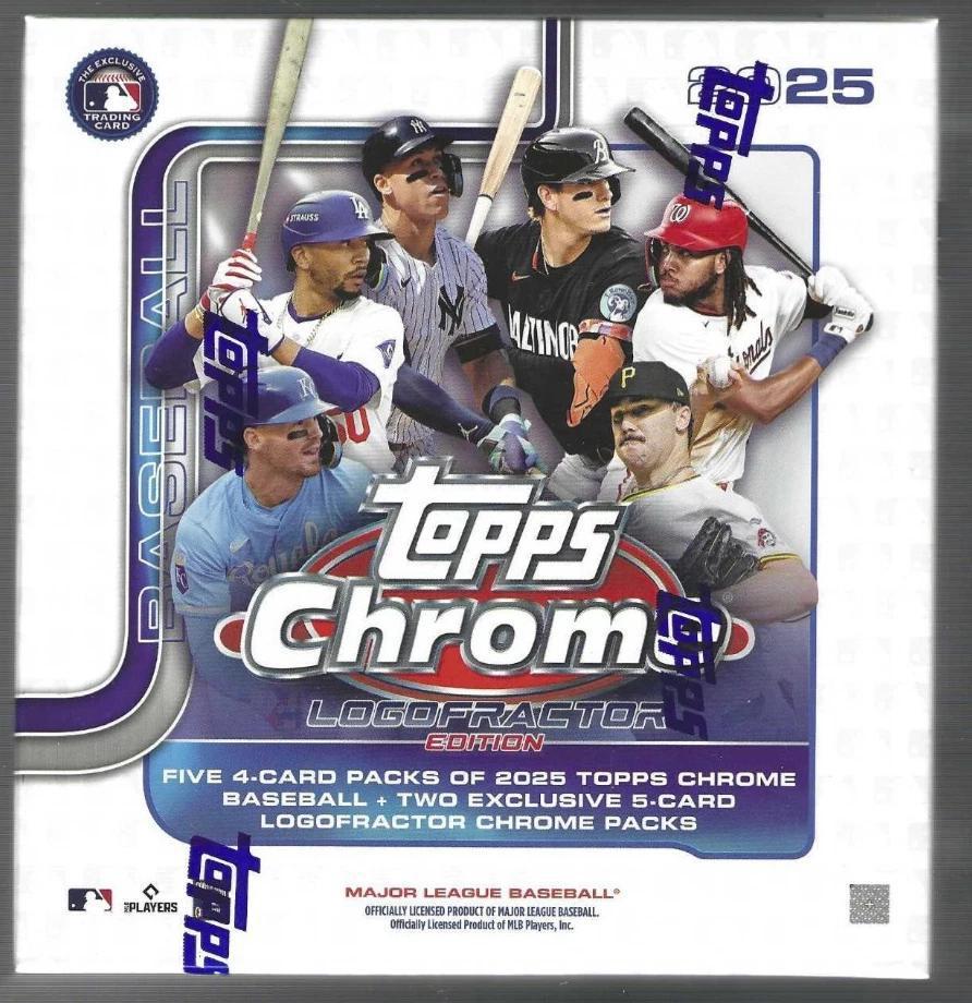 2025 Topps Chrome Baseball - Logofractor Box
