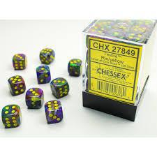 36 Count D6 Festive Chessex Dice Cube