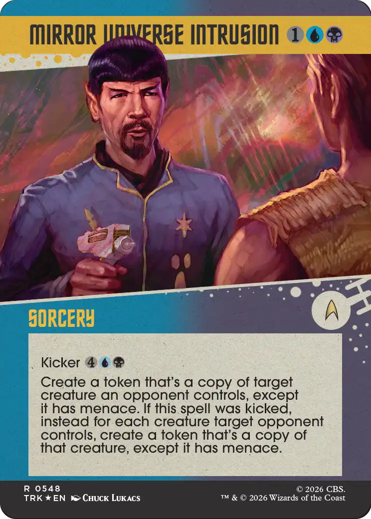 Mirror Universe Intrusion