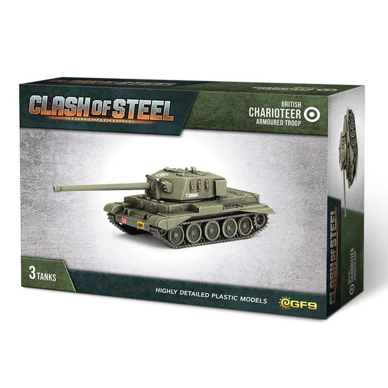 Clash of Steel: Charioteer Medium Tank Troop