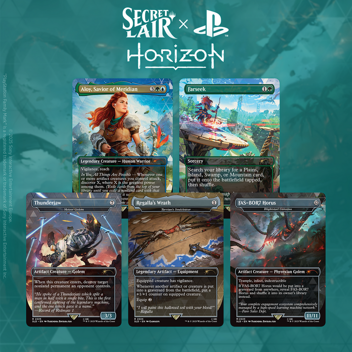 Magic: the Gathering Secret Lairs 2025