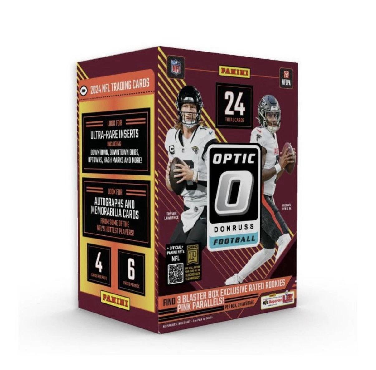 2024 Panini Donruss Optic Football Blaster Box