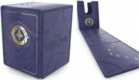 LORCANA TCG AZURITE SEA PREMIUM DECK BOX BRANDED