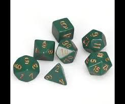 7 Die Opaque Chessex  Dice Sets