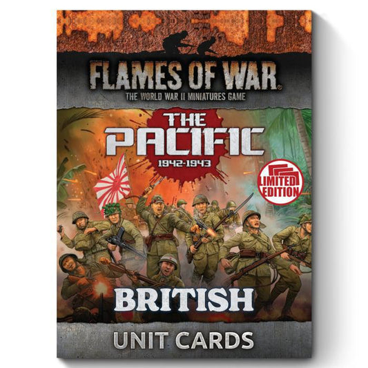 The Pacific: British, Australian & Indian Unit Cards
