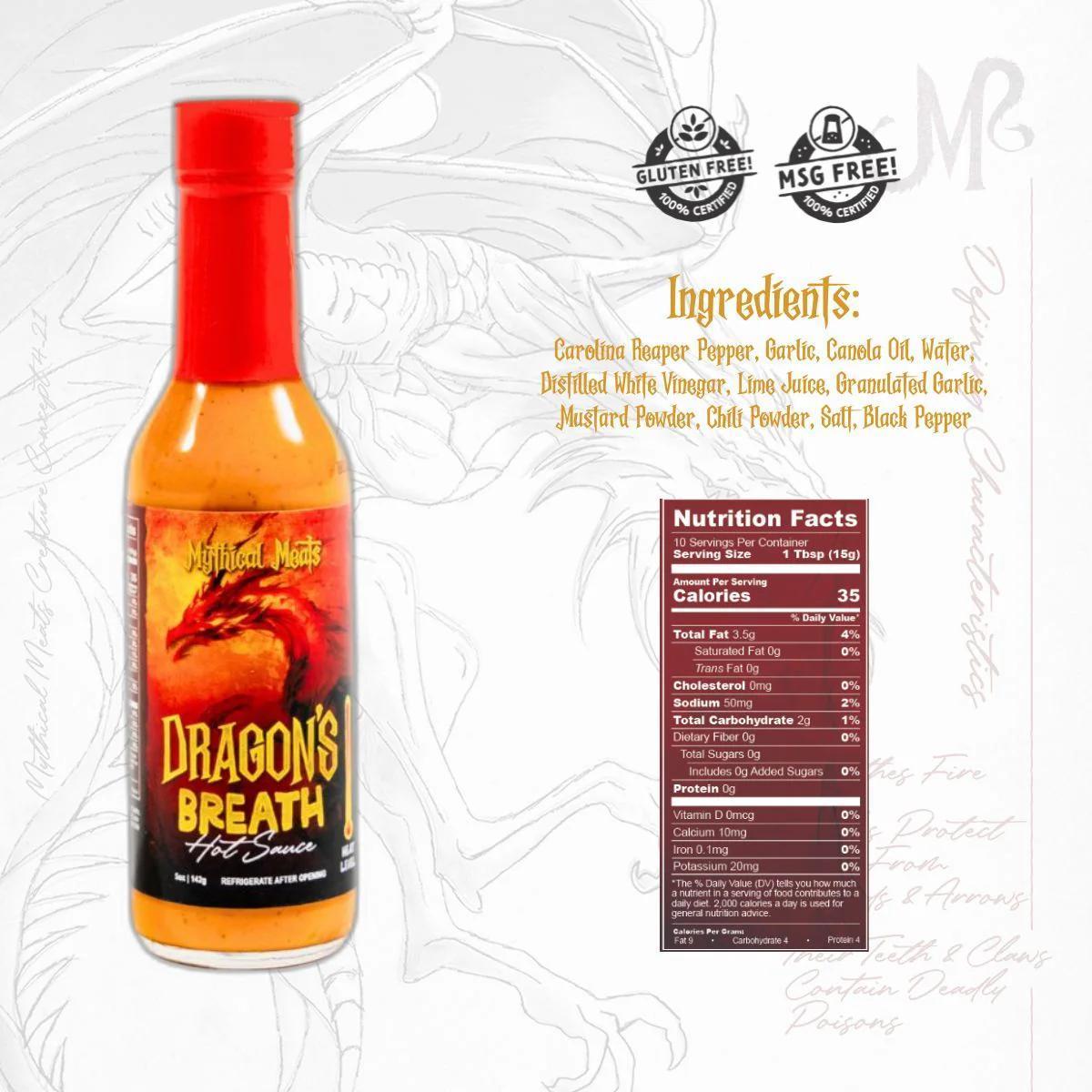 Mythical Meats Hot Sauces 5oz