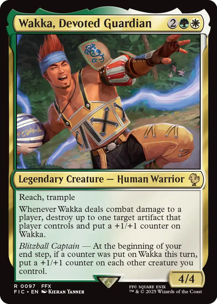 Wakka, Devoted Guardian