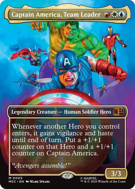 Captain America, Team Leader