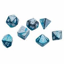 7 Die Mini Gemini Polyhedral set