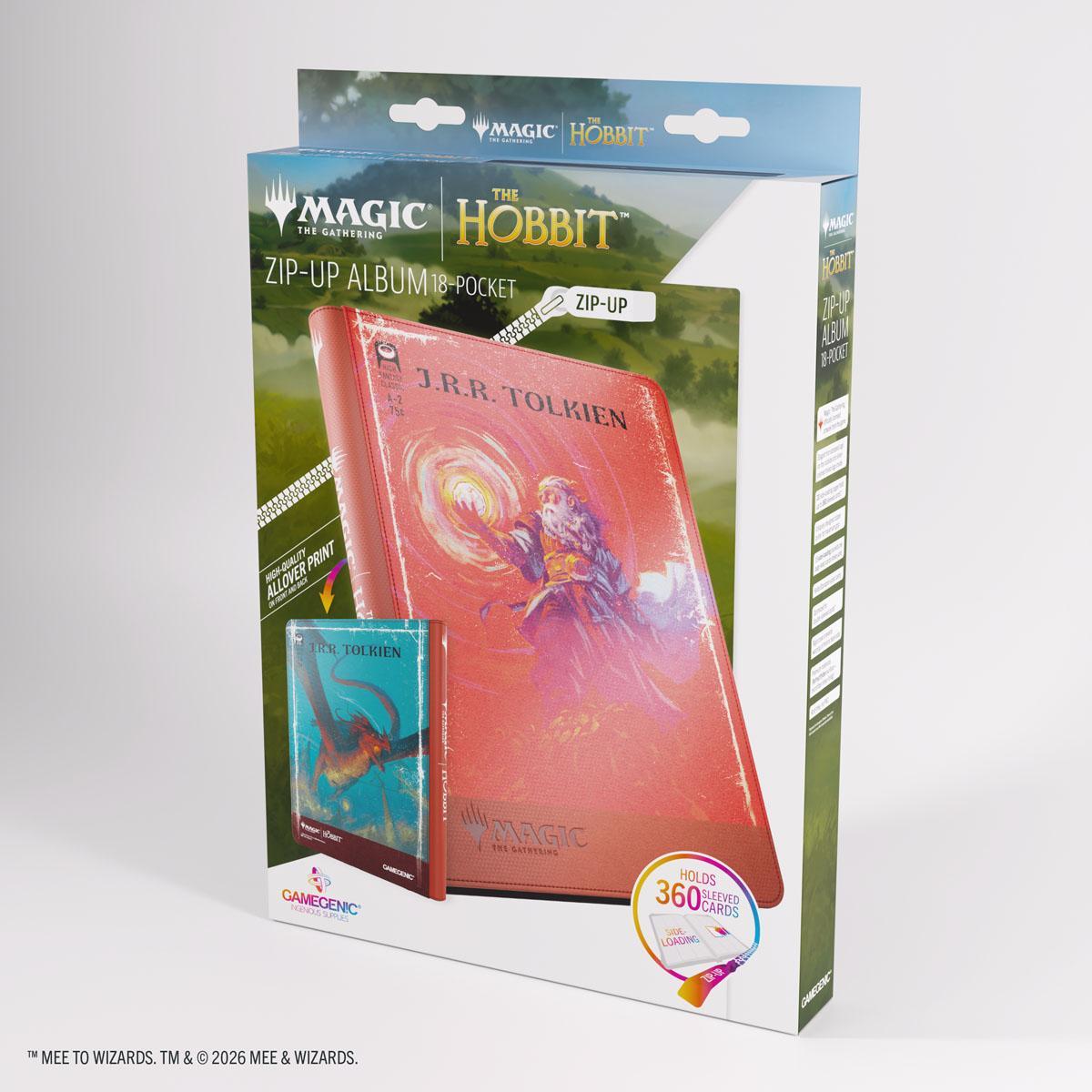 MTG The Hobbit Zip-Up Album 18 Pocket
