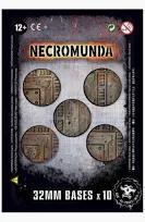 NECROMUNDA 32MM BASES (X10)