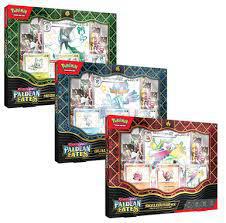 Paldean Fates Premium Collection: Skeledirge, Meowscarada, Quaquaval