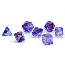 7 Die Nebula Chessex Set