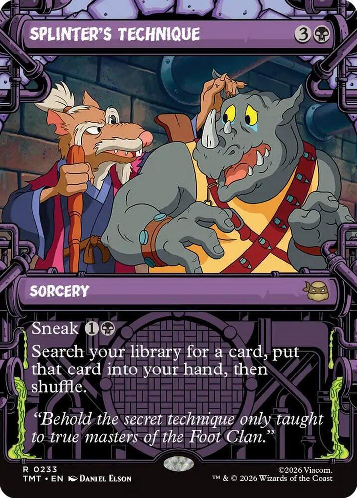 Splinter's Technique