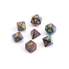 7 Die Festive Chessex Set