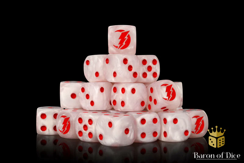 Baron of Dice 50 Count Square Corner Imperial Dice