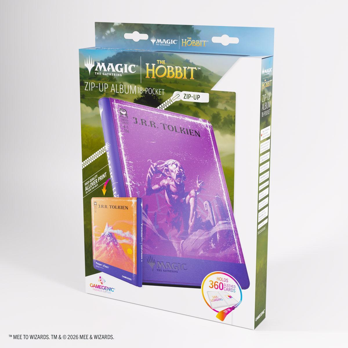 MTG The Hobbit Zip-Up Album 18 Pocket
