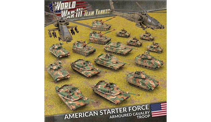 WWIII: American Starter Force (WWIII x16 Tanks x2 Aircraft Plastic)