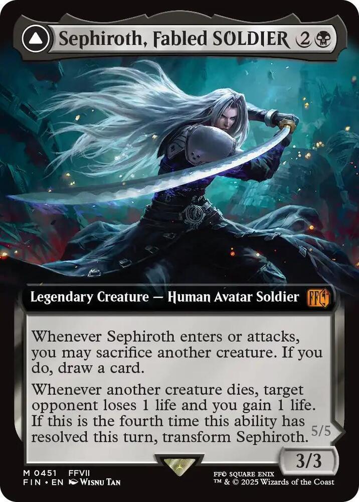 Sephiroth, Fabled SOLDIER
