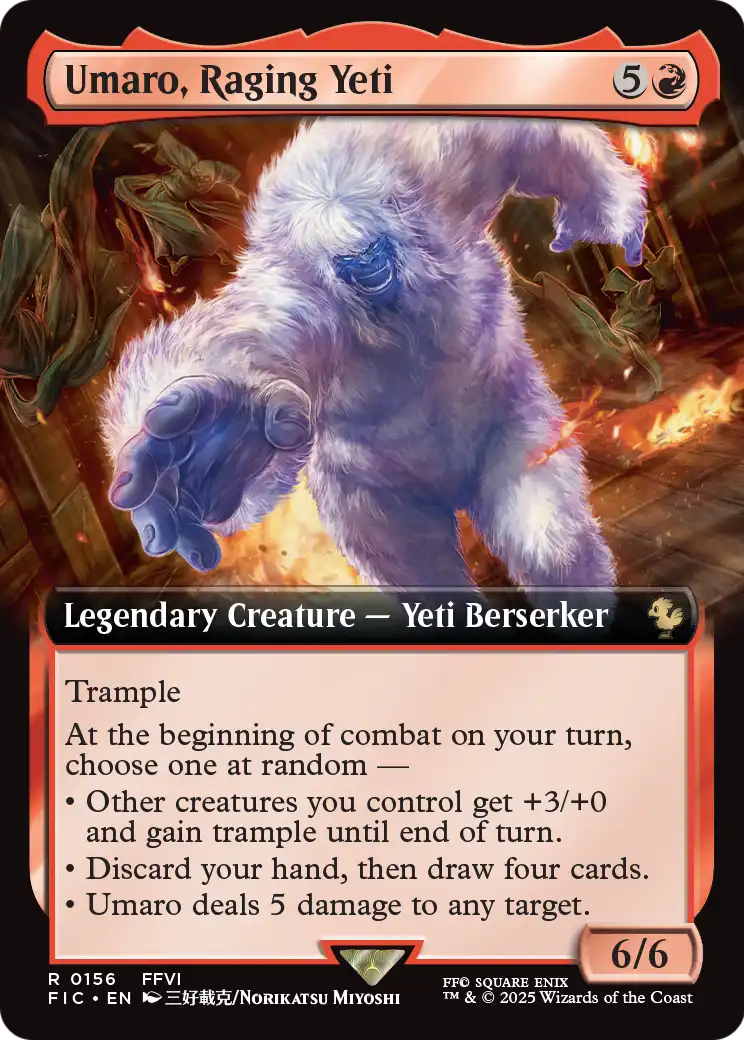Umaro, Raging Yeti