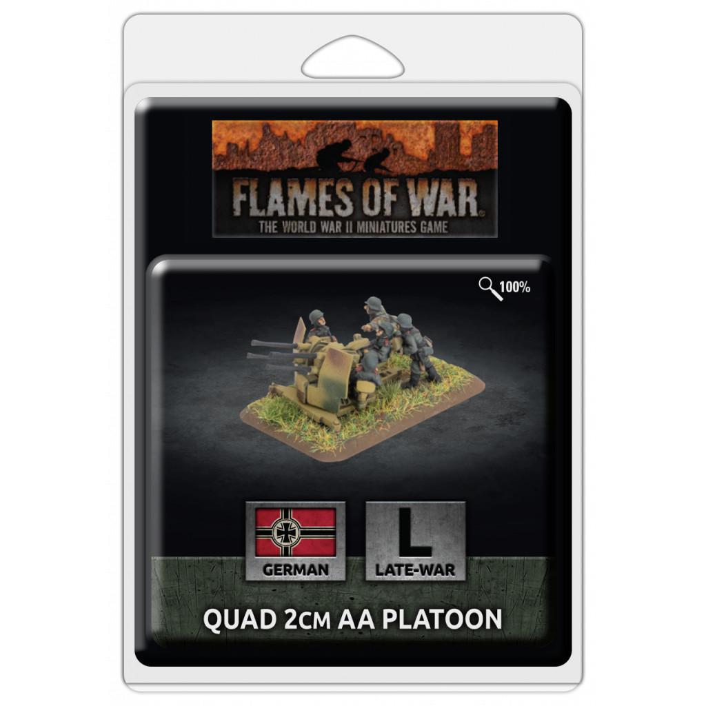 German Quad 2cm AA Platoon