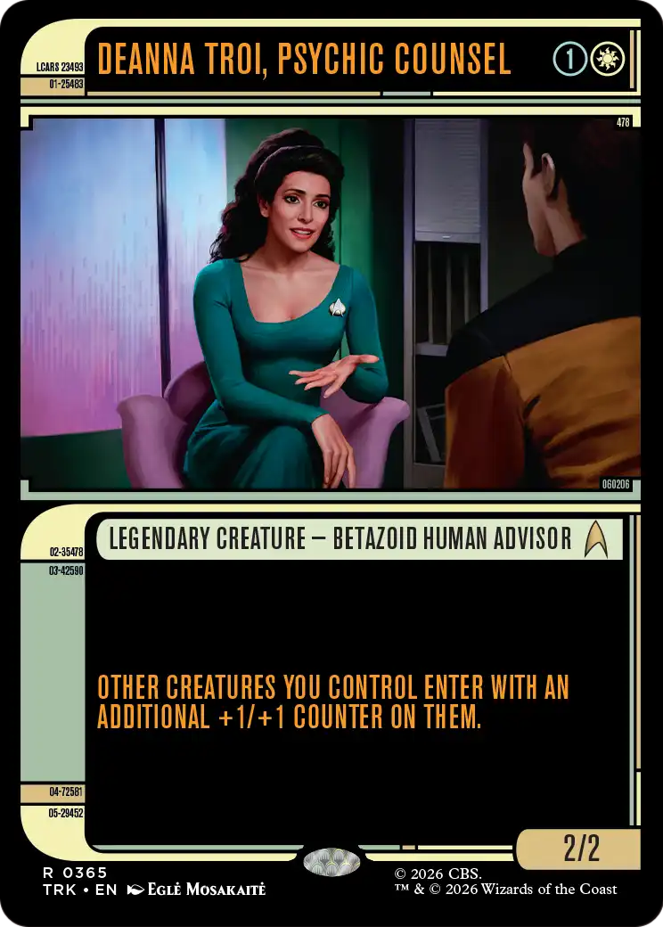 Deanna Troi, Psychic Counsel