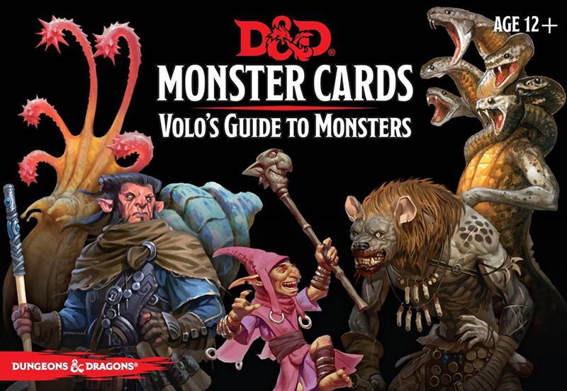 D&D Spellbook Cards: Volo's Guide to Monsters Deck