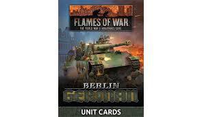 Berlin: German Unit Cards