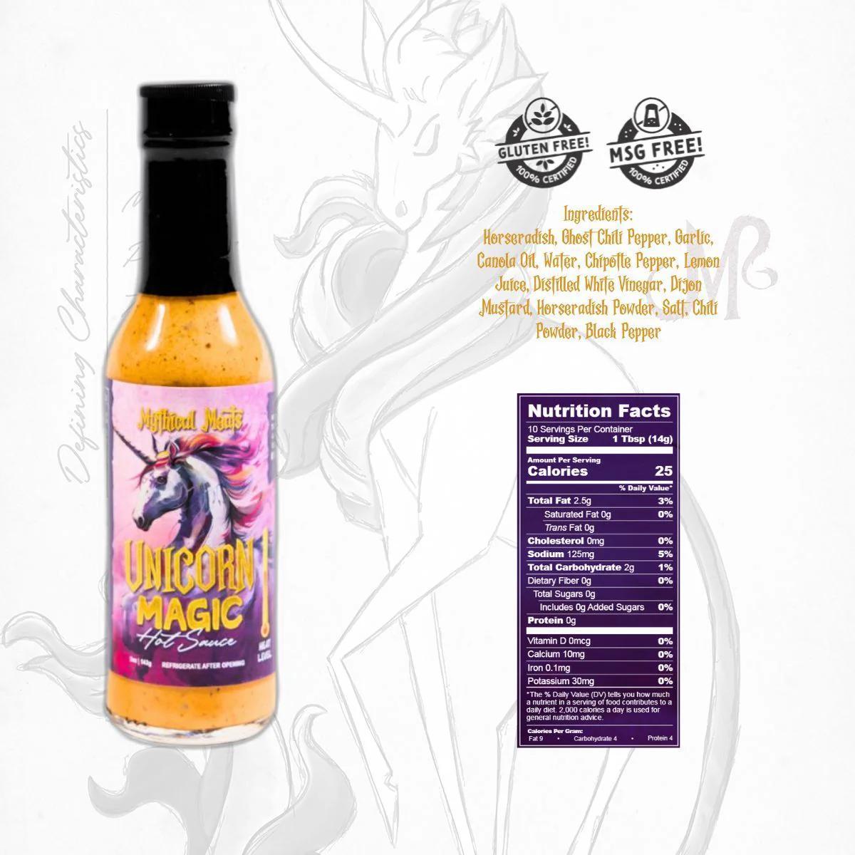 Mythical Meats Hot Sauces 5oz