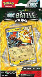 Pokemon Tapu Koko Iron Leaves ex Battle Decks