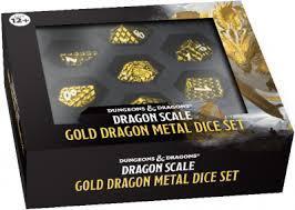 D&D Dragon Scale: Metal Gold