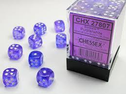 36 Count D6 Borealis Chessex Dice Set