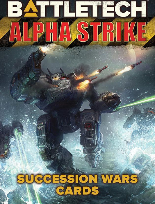 Alpha Strike Succession Wars Cards: BattleTech