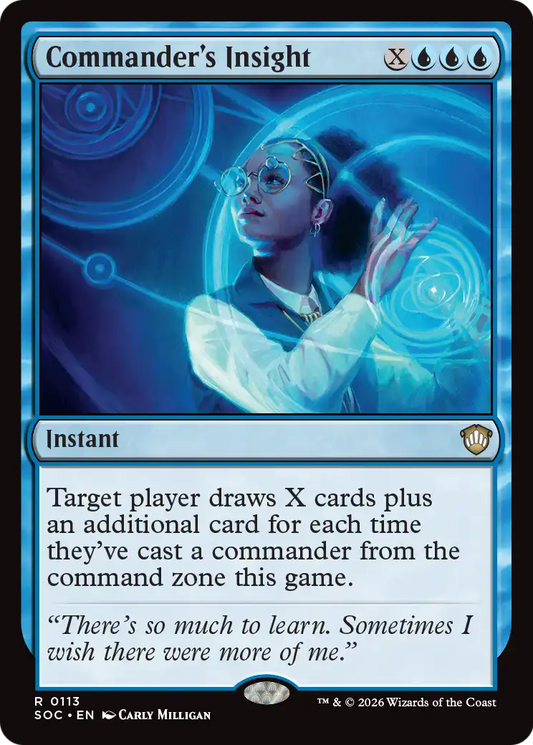 Commander's Insight